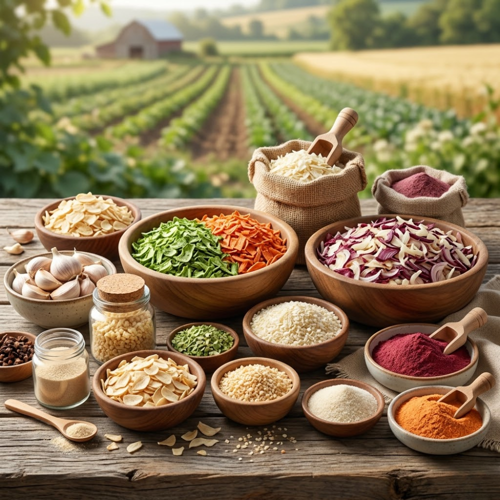 Dehydrated Vegetables